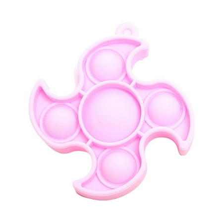 Puloru Simple Dimple Fidget Toy, Windmill Shaped Squeeze Bubble Sensory Toy