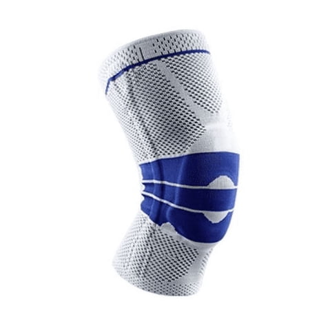 Puloru Unisex Sports Silicone Knee Pad Nylon Compression Elastic Knee Protector