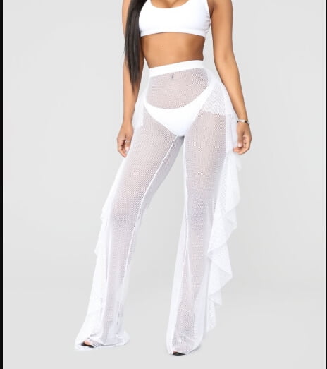 パンツ meltthelady lace sheer pants Lace Sheer Pants - Litlookz Studio