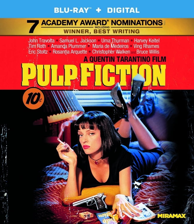 QUENTIN TARANTINO; JOHN TRAVOLTA; UMA THURMAN Pulp Fiction [Blu-ray]