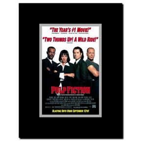 Pulp Fiction Framed Movie Poster