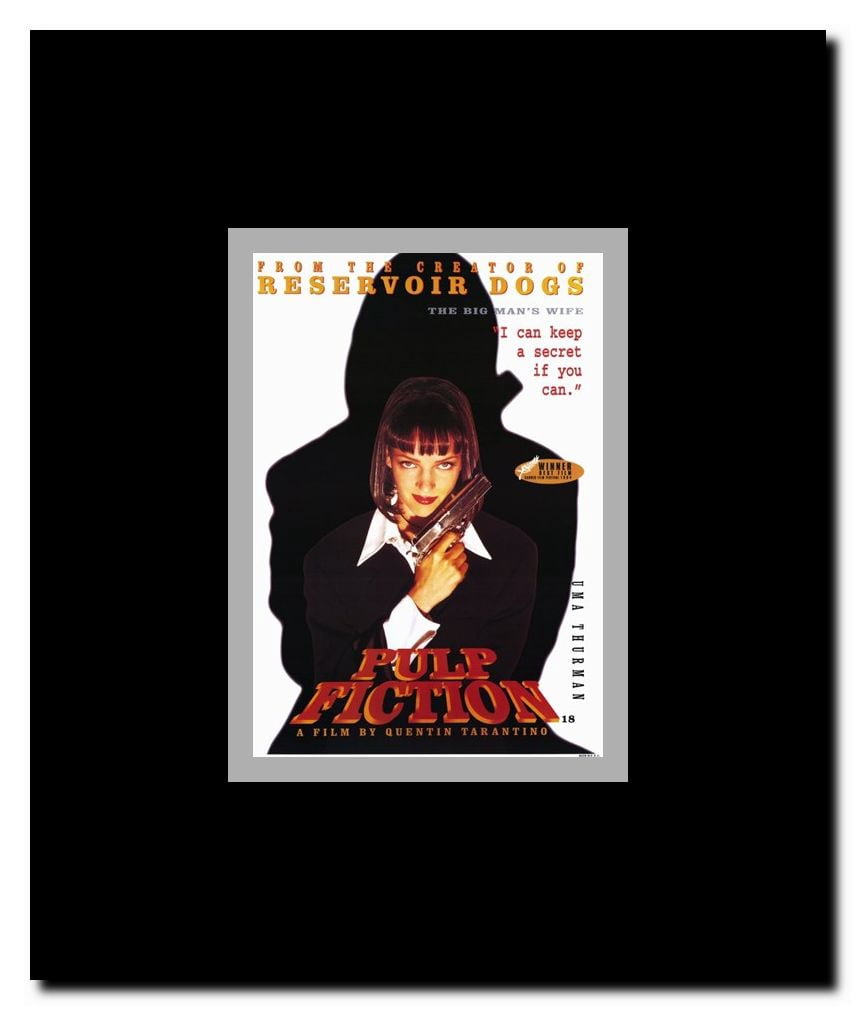 Pulp Fiction Framed Movie Poster