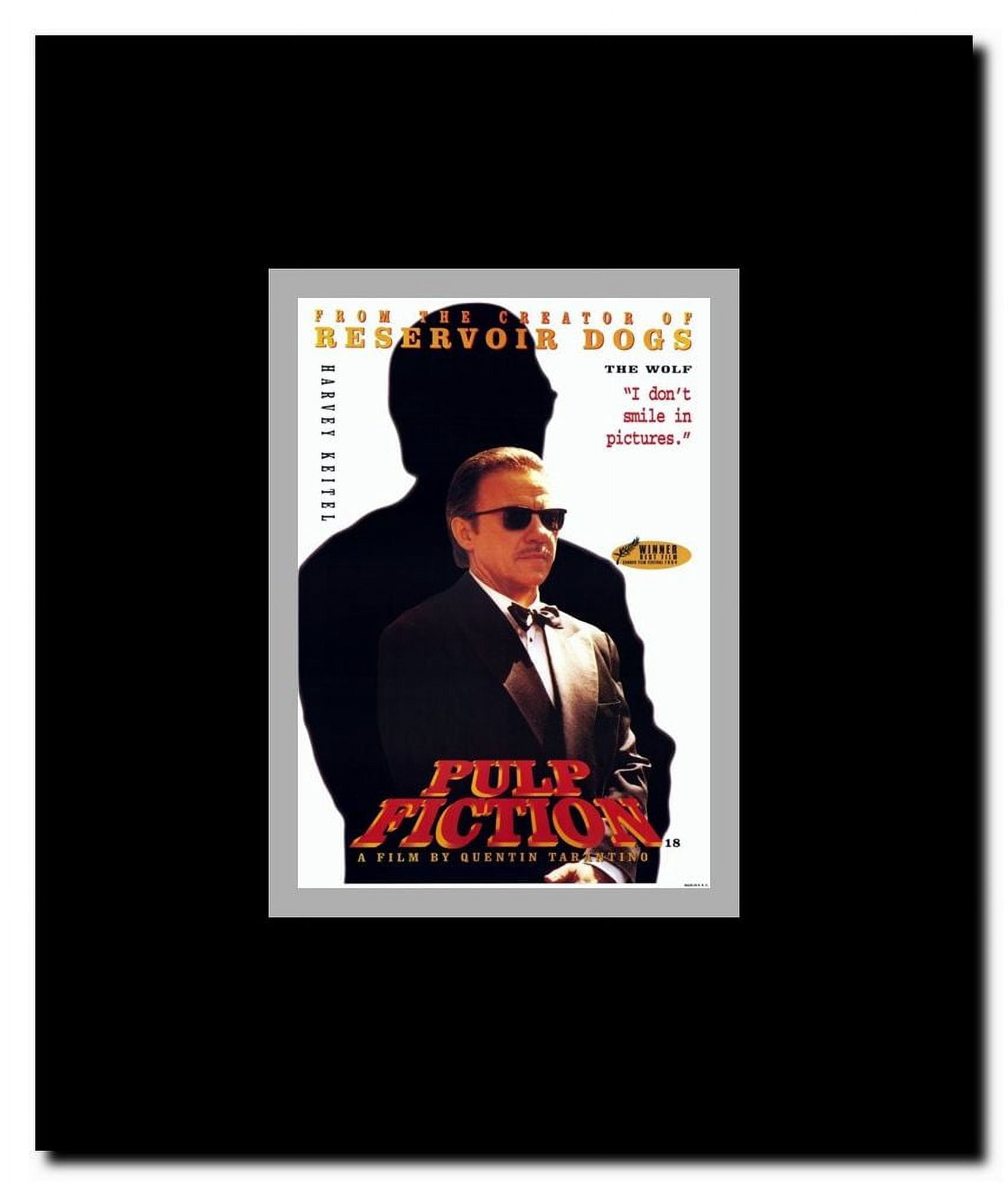 Pulp Fiction Framed Movie Poster