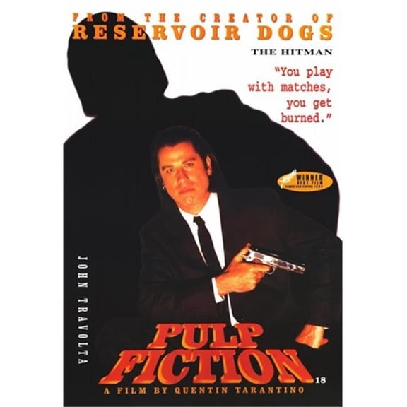 Pulp Fiction Movie Poster - 11 x 17 in.
