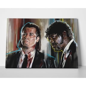 Pulp Fiction Movie Poster or Wrapped Canvas