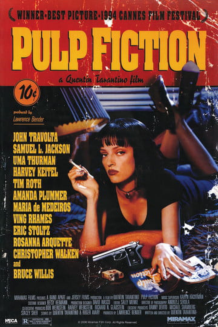 Pulp Fiction Poster, 24 x 36