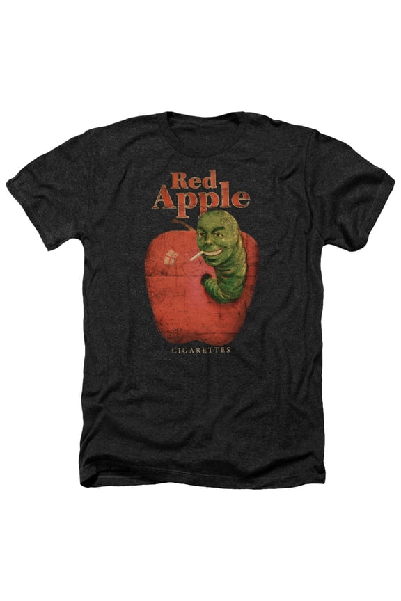 Pulp Fiction - Red Apple - Heather Short Sleeve Shirt - Medium