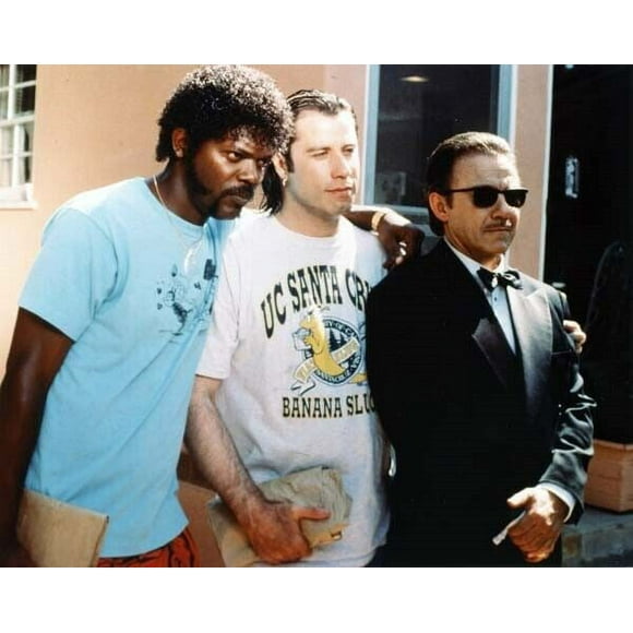 Pulp Fiction Samuel L. Jackson John Travolta Harvey Keitel Bonnie 8x10 photo