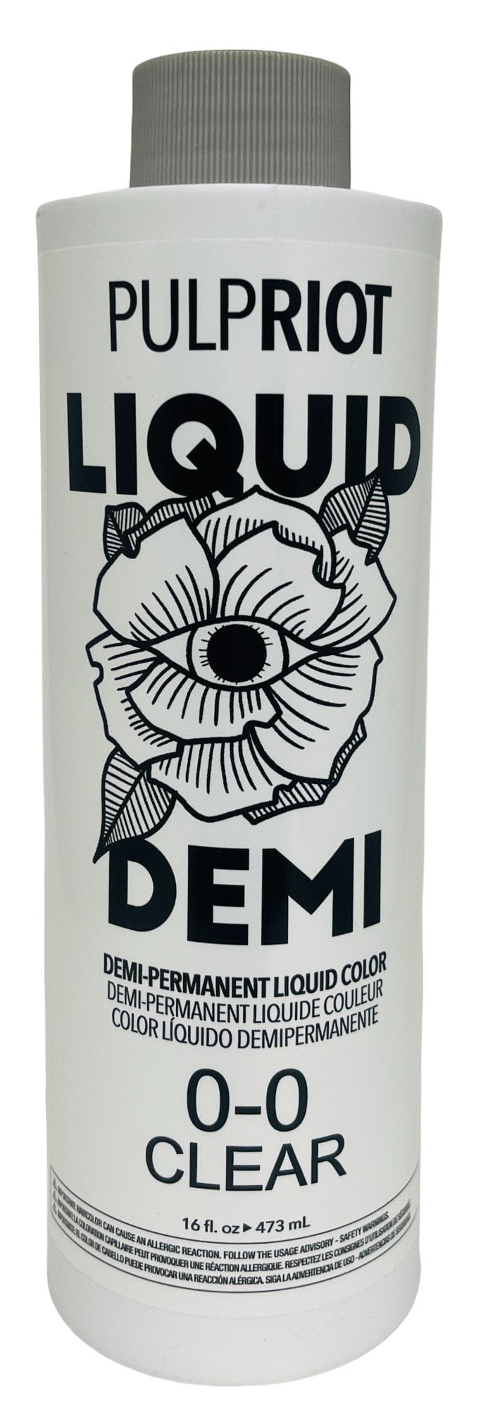 Pulp Riot - Liquid Demi-Permanent Liquid Color - 0-0 Clear 16 fl oz/473 ...