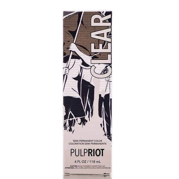 Pulp Riot Semi-Permanent Color Clear - Clear - 4 oz Hair Color