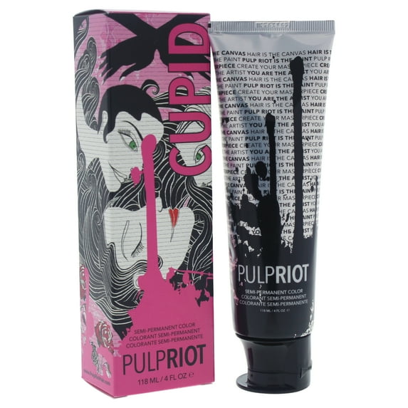 Pulp Riot Semi-Permanent Color Cupid - Bright Pink - 4 oz Hair Color
