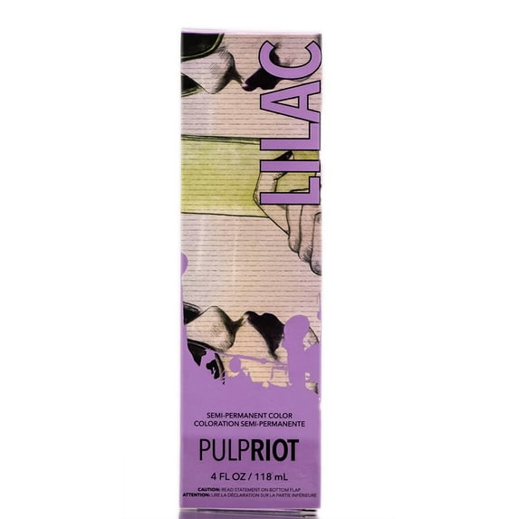Pulp Riot Semi-Permanent Color Lilac - Light Purple - 4 oz Hair Color