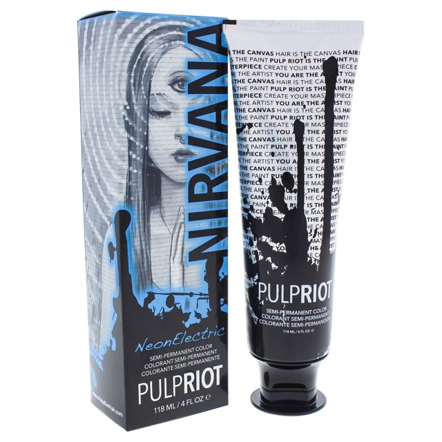 Pulp Riot Semi-Permanent Color Neon Electric Nirvana - Neon Blue - 4 oz ...