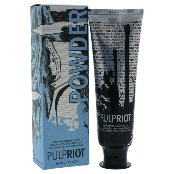 Pulp Riot Semi-Permanent Color Powder - Light Blue - 4 oz Hair Color