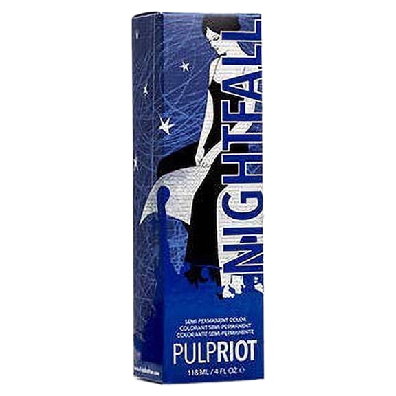 Pulp Riot Semi-Permanent Hair Color 4oz- Nightfall