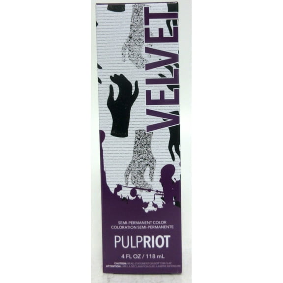 Pulp Riot Semi-Permanent Hair Color 4oz- Velvet