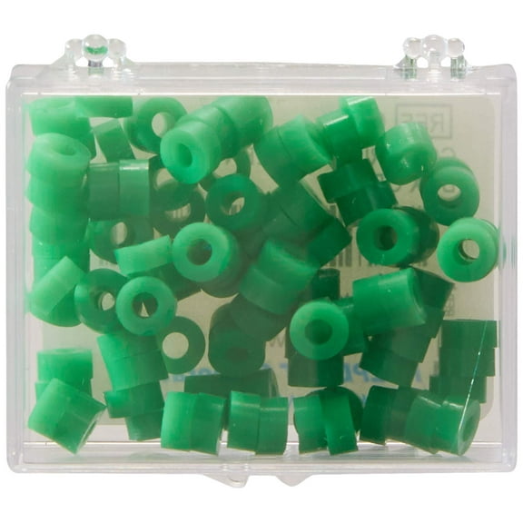 Pulpdent CR5 Instrument Color Code Rings Silicone Standard 100/Pk Green