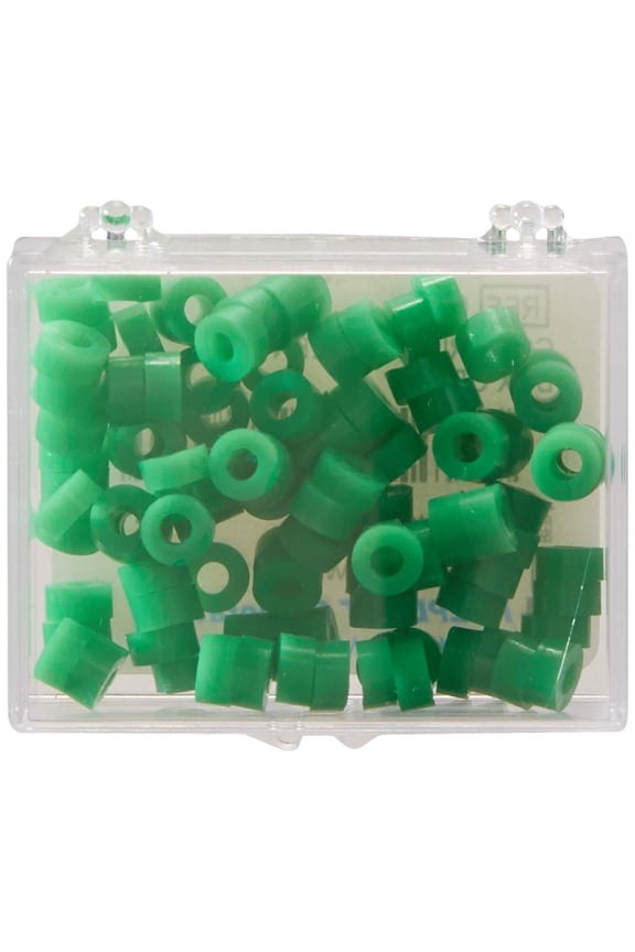 CR5 Instrument Color Code Rings Silicone Standard 100/Pk Green