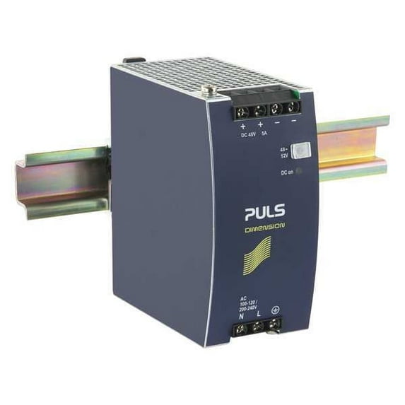 Puls DC Power Supply,Metal,48 to 52VDC,240W CS10.481