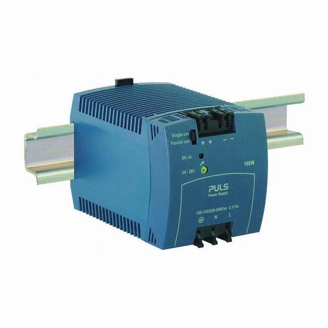 DC Power Supply, 100/120V AC; 200/240V AC, 24/28V DC, 100 W, 4.2 A, DIN Rail ML100.100