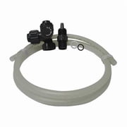 Valve, PVC, 1/2 in Tube, Bleeder J30515