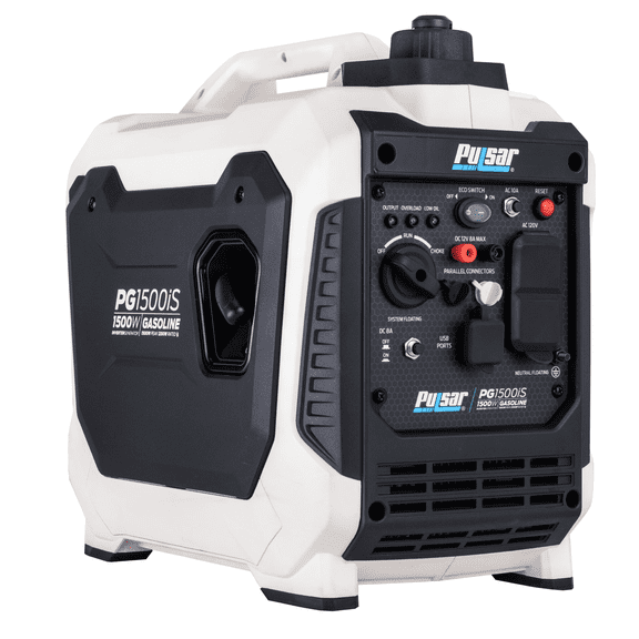 Pulsar 1,500 Watt Quiet Portable Inverter Generator