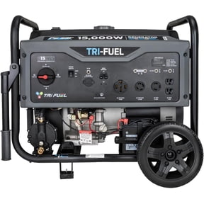 Pulsar 15,000W Tri-Fuel Portable Generator 550cc Engine with Electric Start, G15KTN