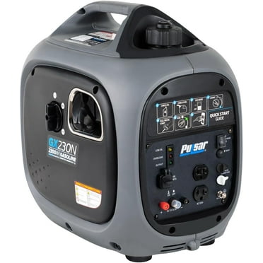 Pulsar GX400BN Super Quiet Dual Fuel 4000W Inverter Generator with CO ...