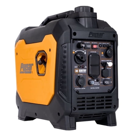 Pulsar 2700 Watt Portable Inverter Generator, Dual Fuel Gasoline & Propane, CO Sensor, Super Quiet, Use for Jobsite, Camping, Outdoor & Home, NE27BISCO