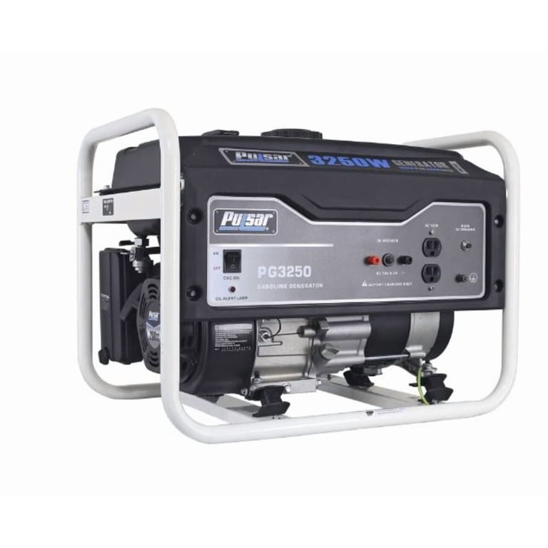 Pulsar 3,250-Watt Light Gas Powered Portable Generator - Walmart.com