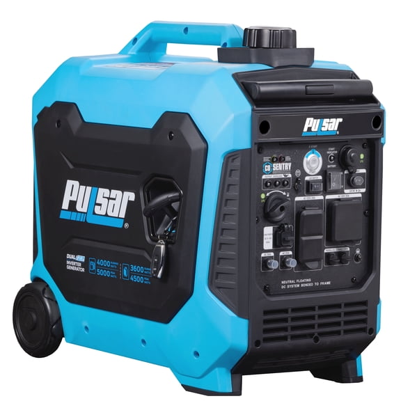 Pulsar 5000-Watt Dual Fuel RV Ready Inverter Generator with Remote Start and CO Sentry