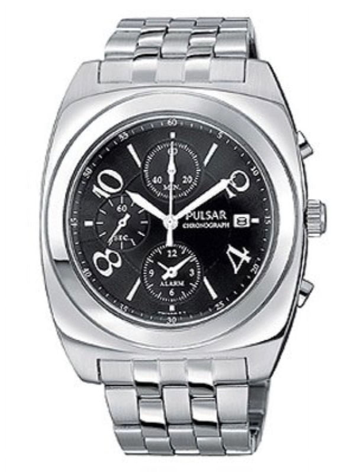 Pulsar Men's PF3289 Alarm Chronograph Watch - Walmart.com