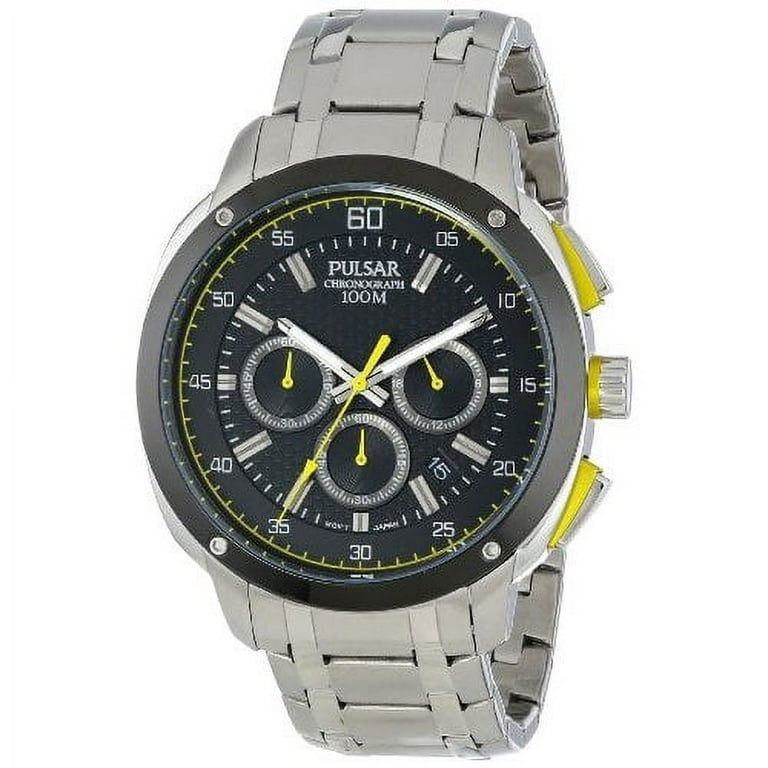 Pulsar Men s PT3393 Analog Display Japanese Quartz Silver Watch