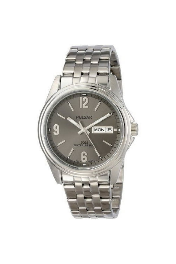 Men's PV3001 Analog Display Japanese Quartz Silver Watch