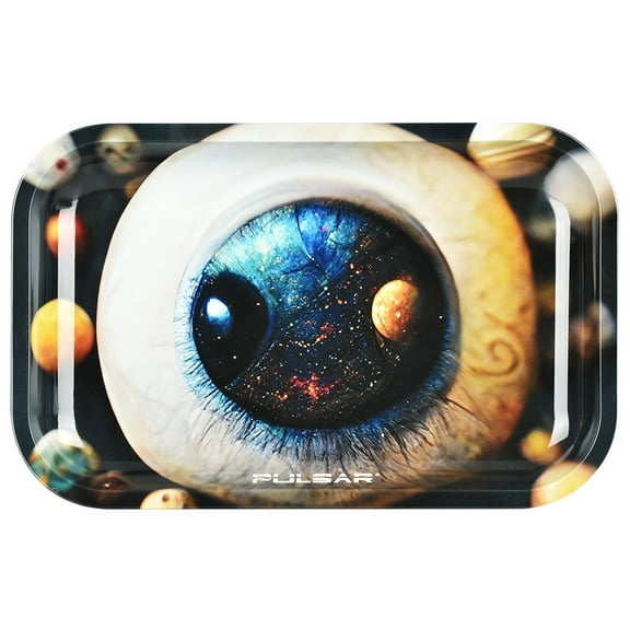Pulsar Metal Rolling Tray - 11" x 7" - Planet Watcher