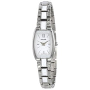 Pulsar PEGF27 Womens Fashion White Dial Stainless Steel Bracelet Watch