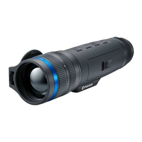 Pulsar Telos XP50 Ambidextrous Thermal Monocular with 640x480 Sensor, Germanium Lens, 1800 m Detection Range, and Built-In Video Recorder (Black)