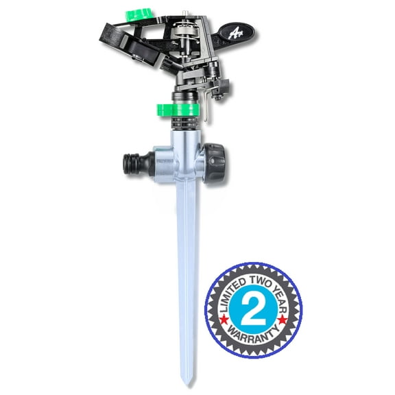 Pulsating Sprinkler for Yard, Lawn, Garden , 80-5800 Sq. ft Coverage, 1 Pack by APT