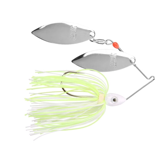 Pulsator Mother Lode Spinnerbait White and Chartreuse 1/2