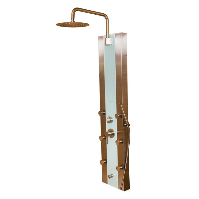 Pulse 1039W Tropicana Shower Panel Stainless Steel