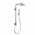 thumbnail image 1 of Atlantis 10-in Rain Showerhead Shower System with 5-Body Jets and Handshower Chrome 1.8 GPM, 1 of 5