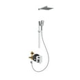 thumbnail image 1 of PULSE ShowerSpas 3008-CH-1.8GPM Chrome Combo Shower System, 1.8 GPM, 1 of 7