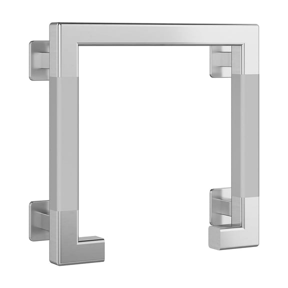 Seville Valve Bar Slip Resistant ADA Compliant 300 lb Weight Capacity Polished Stainless Steel