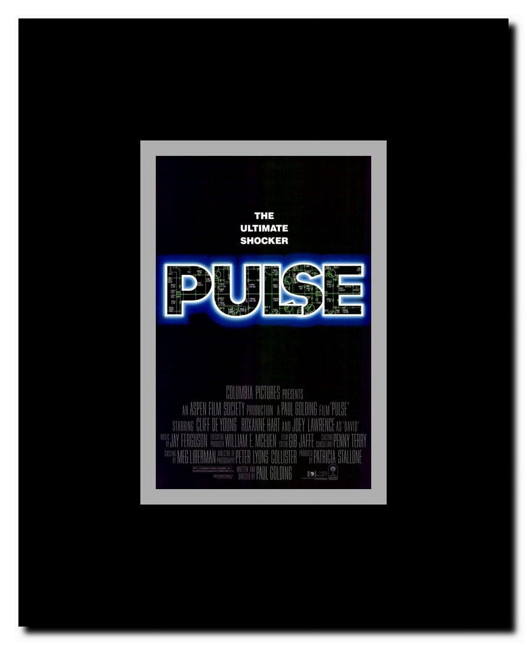 Pulse Framed Movie Poster