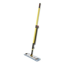 Pulse Microfiber Spray Mop System, 17" Wide Microfiber Head, 52" Yellow Plastic Handle | Bundle of 2