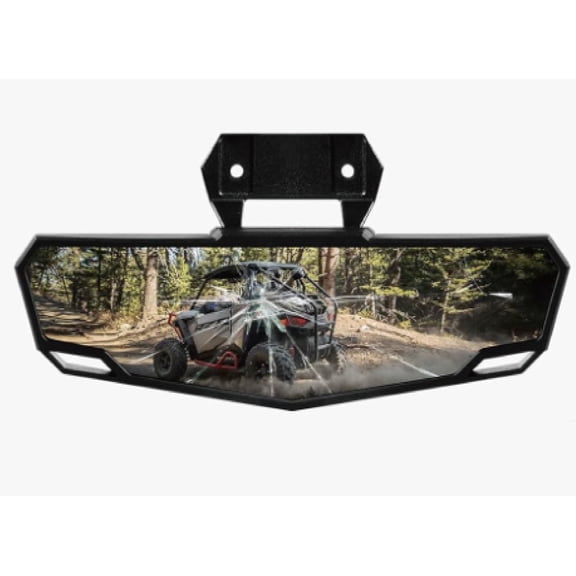 Pulse Monster Rearview mirrors,Rear View Mirror, Convex Rear View Mirror for RZR PRO XP/PRO XP4, Turbo R /4 2020 2021 2022 2023 2024, High-Definition Rearview Mirror