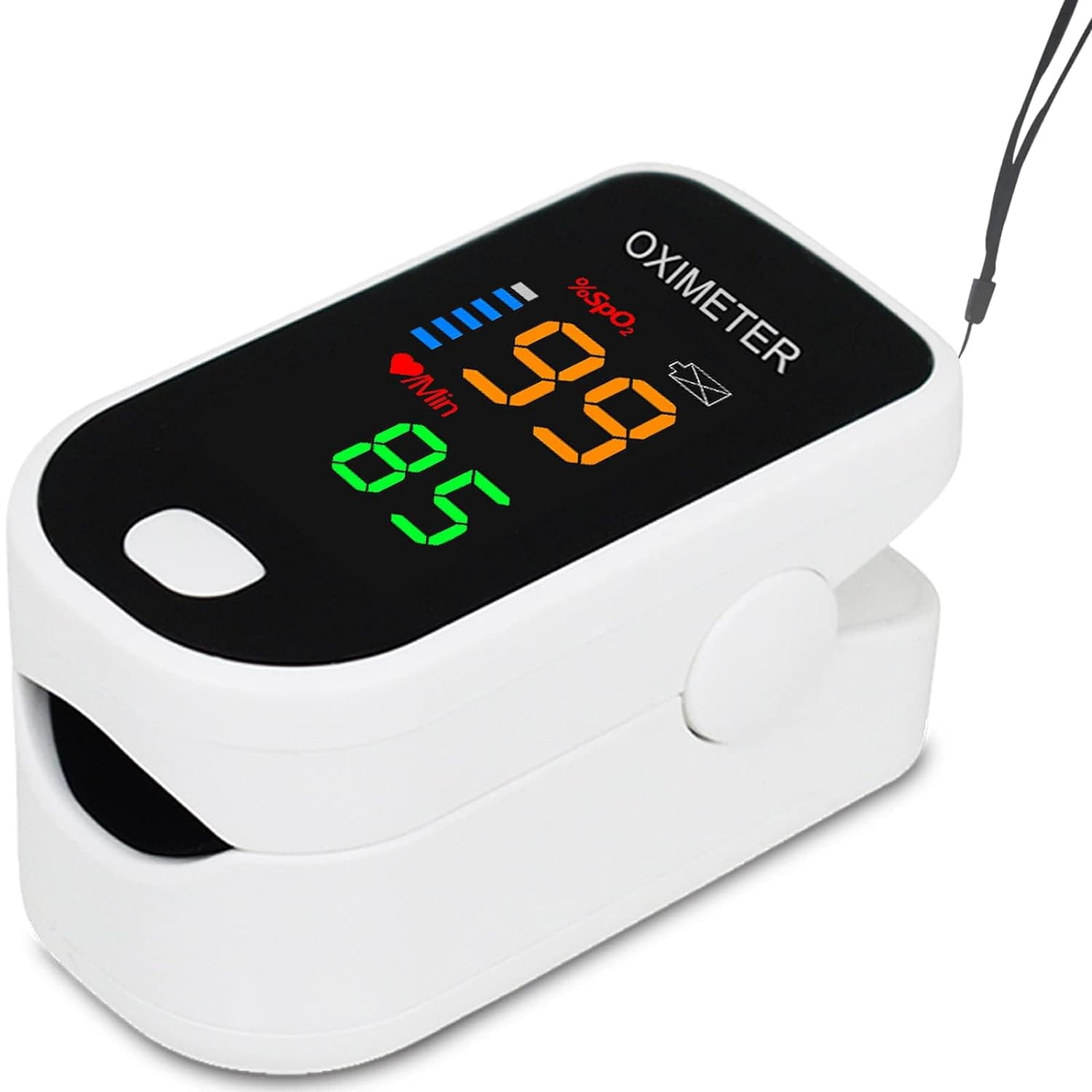 Pulse Oximeter Fingertip oxygen monitor fingertip o2 sat monitor finger