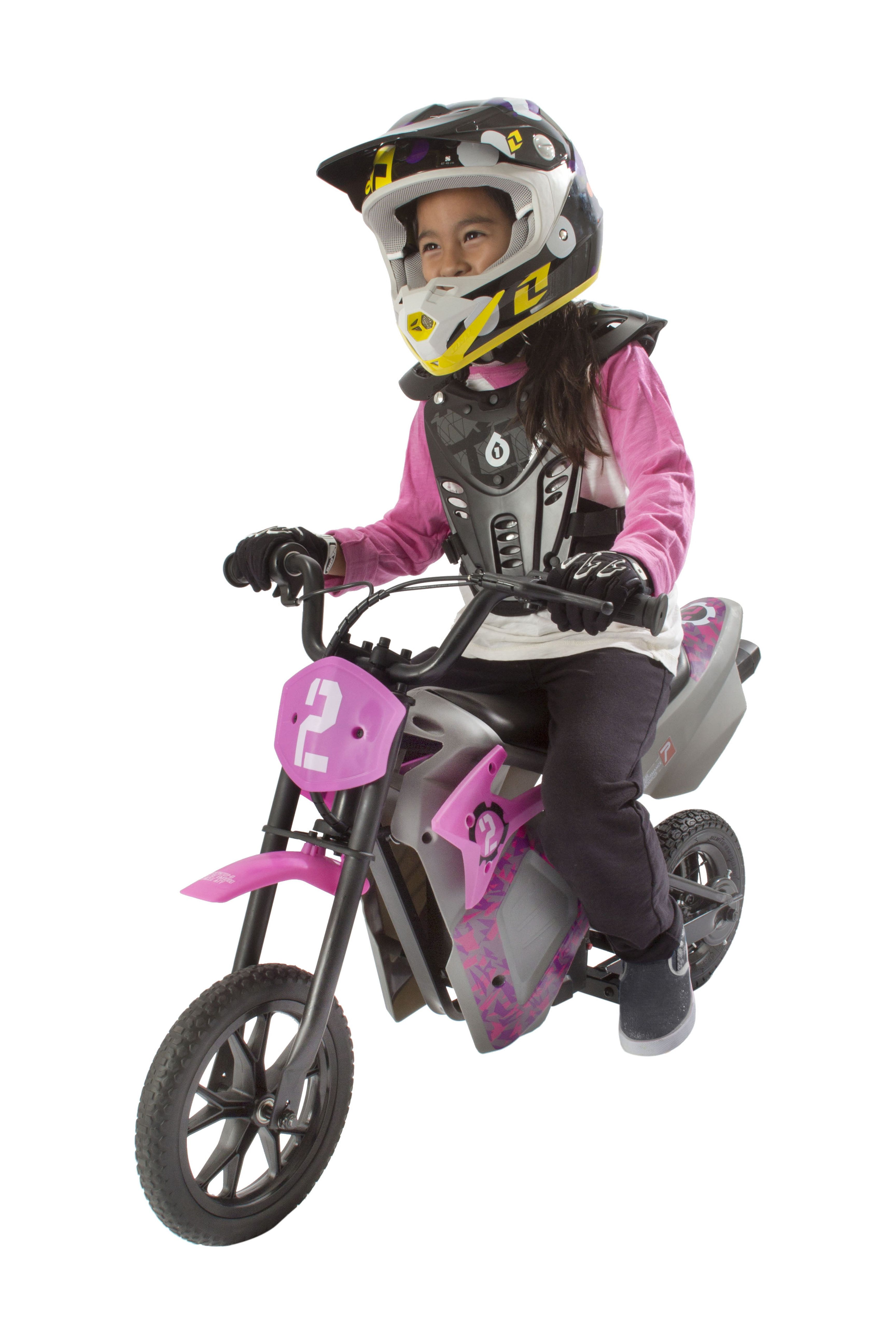 Pulse Performance Products, EM-1000 Kids Electric Motorcycle, Ages 8+, 24V battery, 10 MPH, Puncture Proof Tires, hand Brake - image 1 of 8