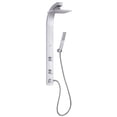 thumbnail image 1 of Splash 8-in Rain Showerhead Shower System with 2-Body Jets and Handshower Silver, 1 of 5