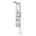 thumbnail image 1 of Pulse ShowerSpas  Kihei II Tough Glass Shower Panel - Silver/Chrome, 1 of 1